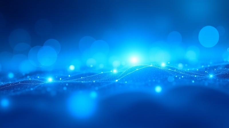 Abstract image representing media growth and connectivity - Hero Section
